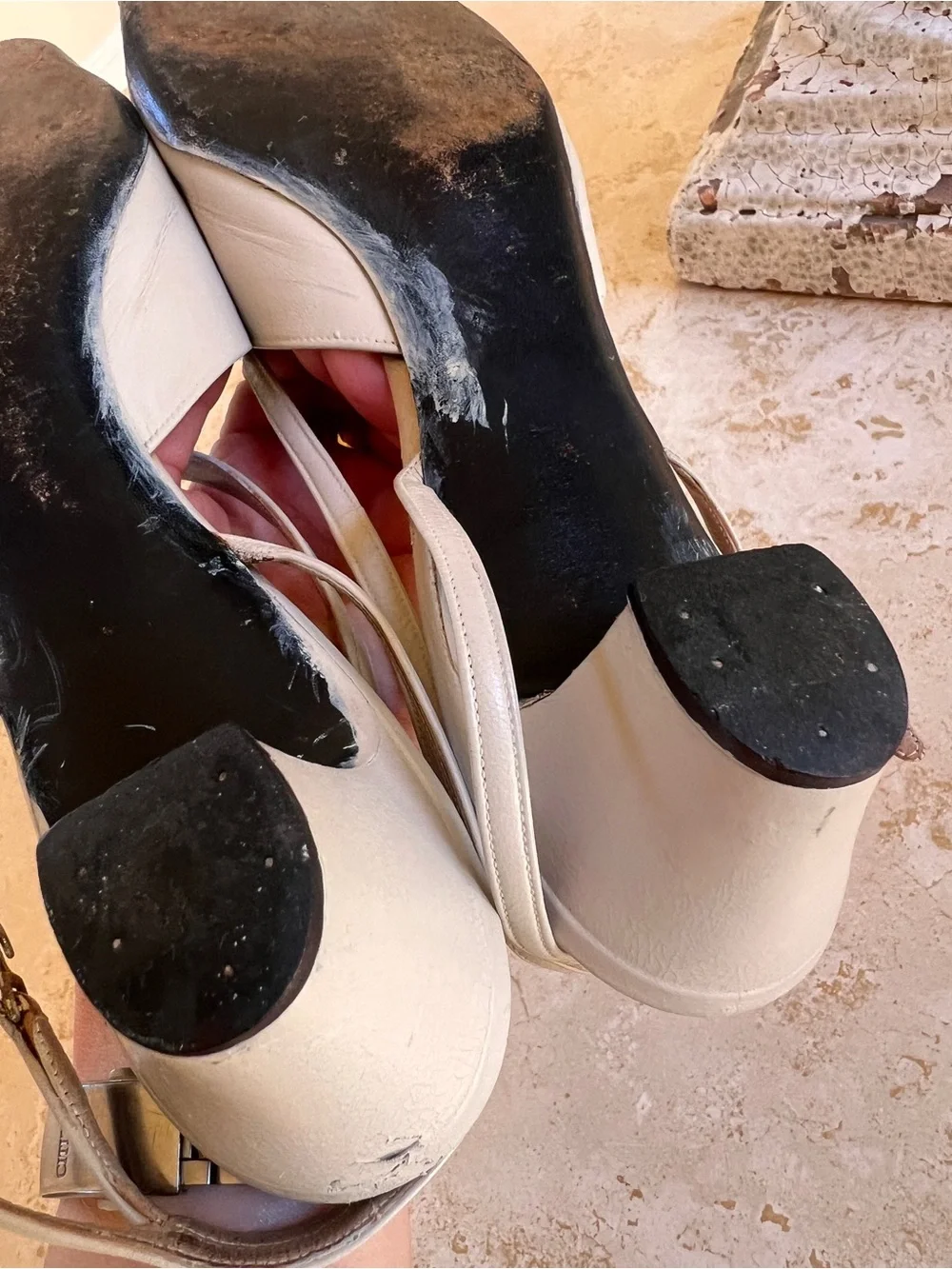 Vintage Christian Dior “Mansart” Slingback Pumps
